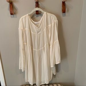 Lacausa sheer tunic dress